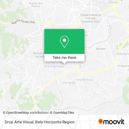 Drop Arte Visual map