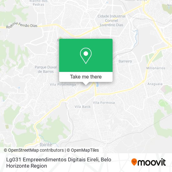 Lg031 Empreendimentos Digitais Eireli map