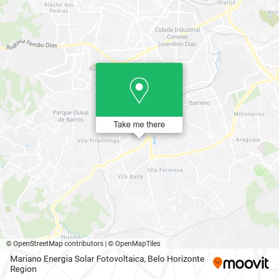 Mariano Energia Solar Fotovoltaica map