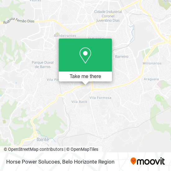 Horse Power Solucoes map