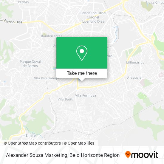 Mapa Alexander Souza Marketing