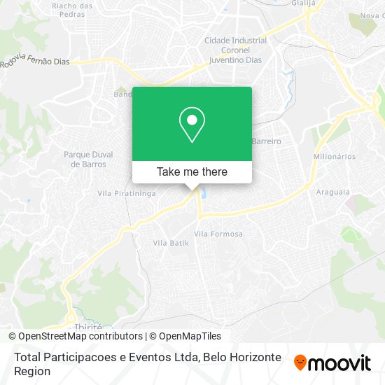 Mapa Total Participacoes e Eventos Ltda