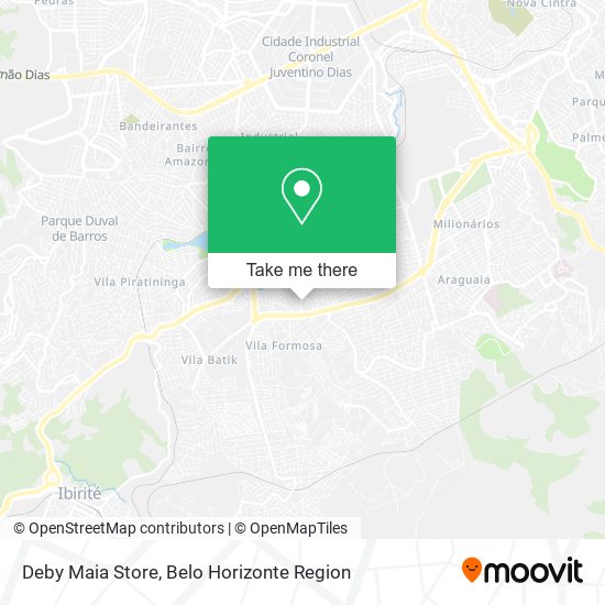 Mapa Deby Maia Store