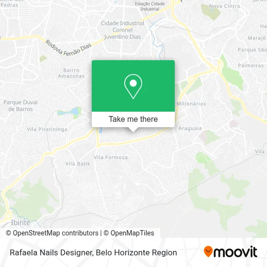 Rafaela Nails Designer map