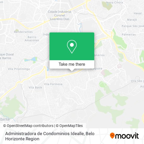 Mapa Administradora de Condominios Idealle