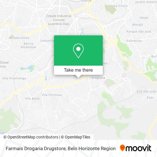 Mapa Farmais Drogaria Drugstore