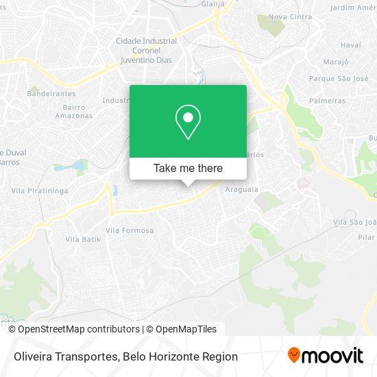 Oliveira Transportes map