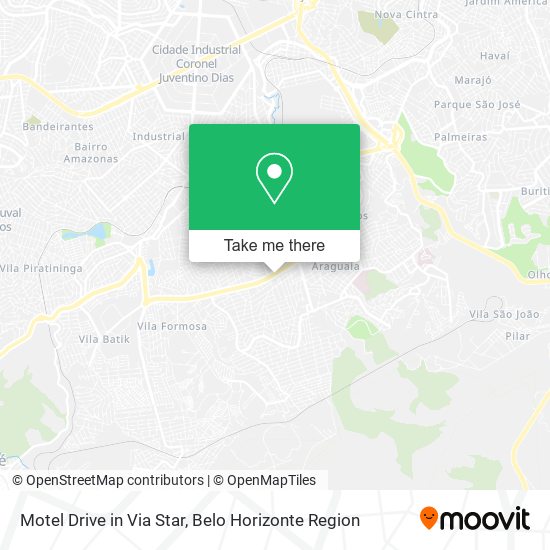 Motel Drive in Via Star map