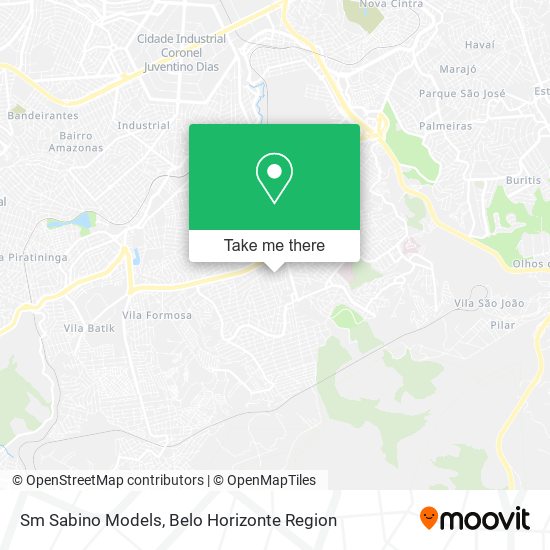 Sm Sabino Models map