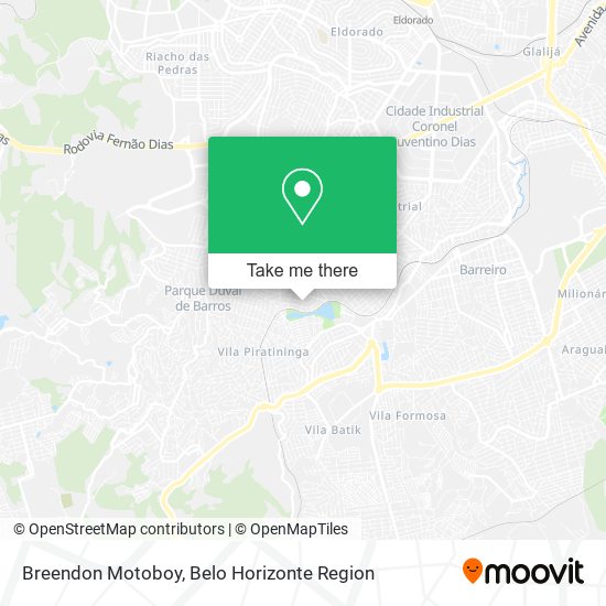 Breendon Motoboy map