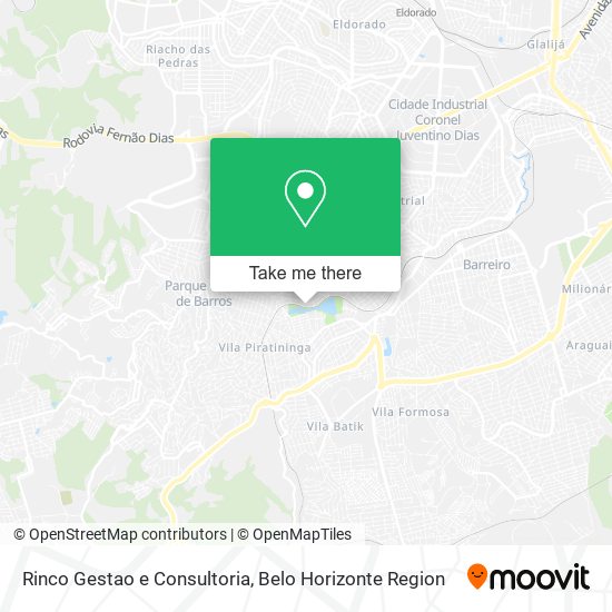 Rinco Gestao e Consultoria map