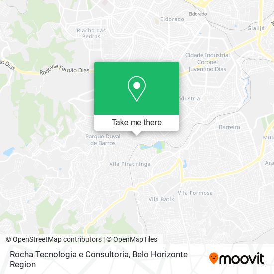 Rocha Tecnologia e Consultoria map