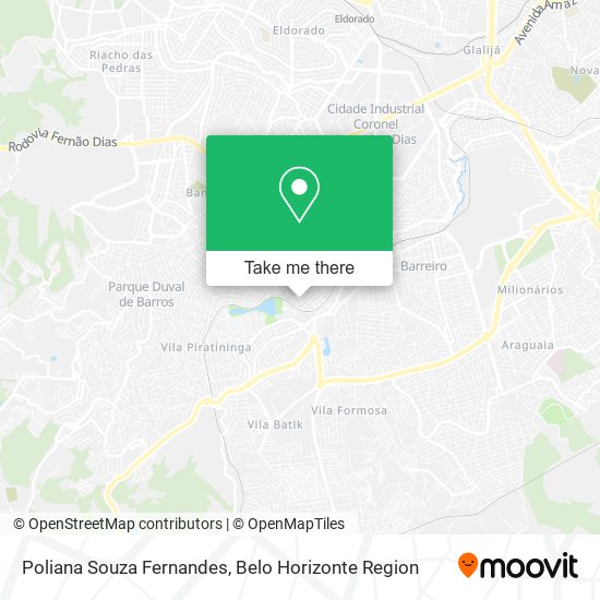 Poliana Souza Fernandes map