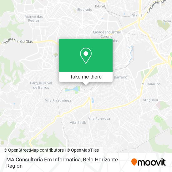 MA Consultoria Em Informatica map