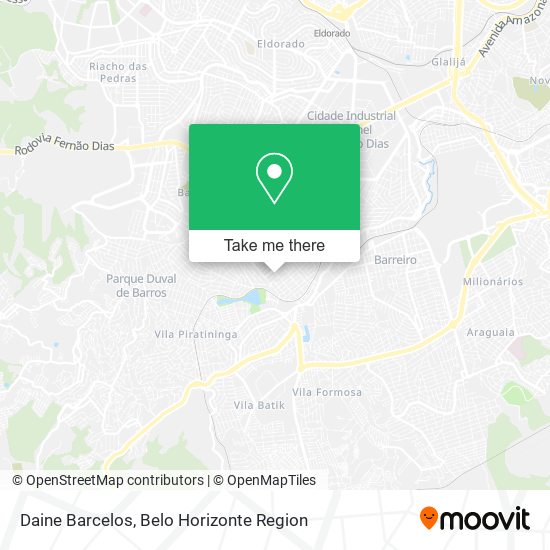 Daine Barcelos map