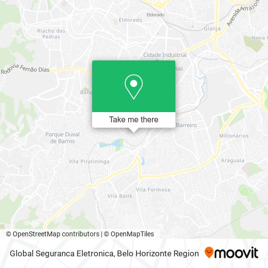 Global Seguranca Eletronica map