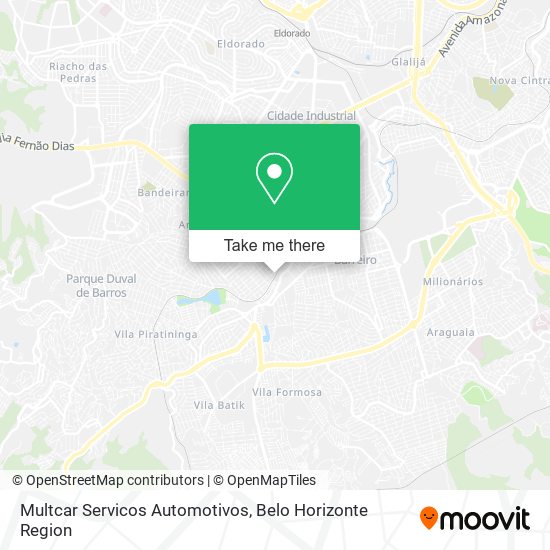 Multcar Servicos Automotivos map