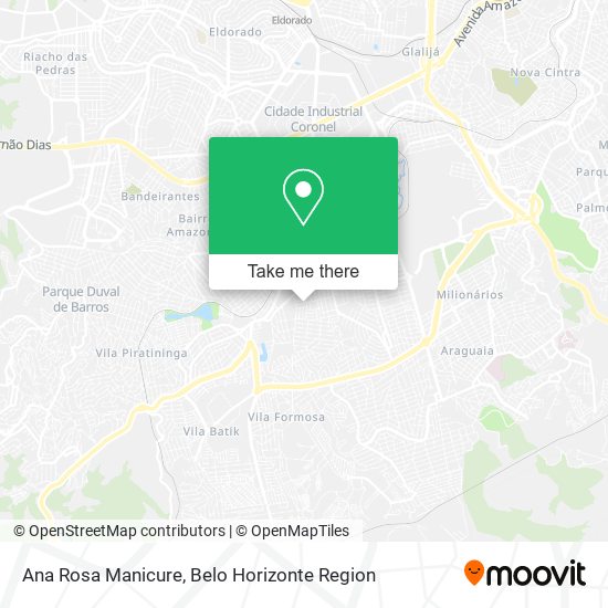 Ana Rosa Manicure map