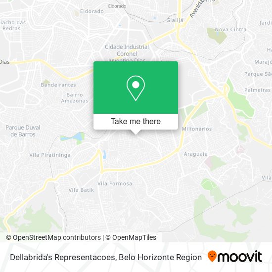 Dellabrida's Representacoes map