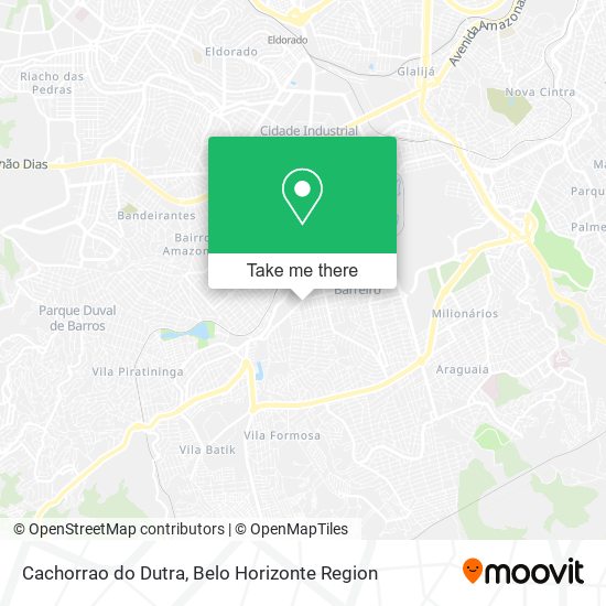Cachorrao do Dutra map