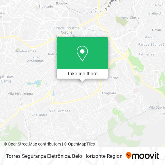 Torres Segurança Eletrônica map