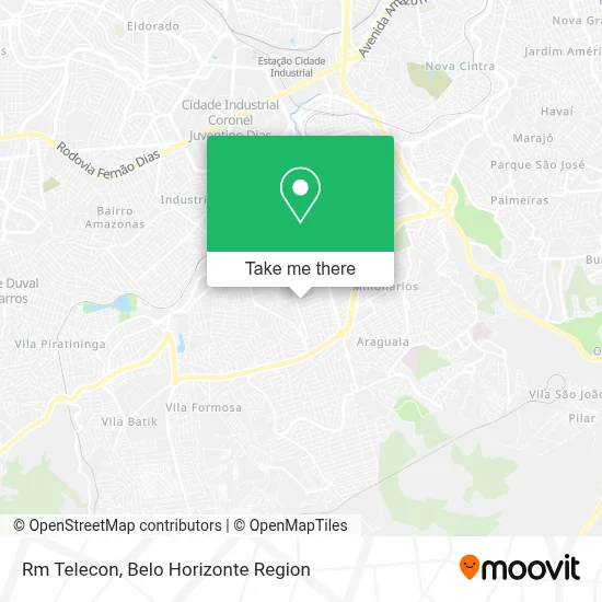 Rm Telecon map
