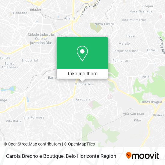 Carola Brecho e Boutique map