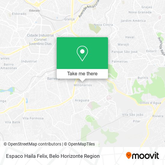 Espaco Haila Felix map
