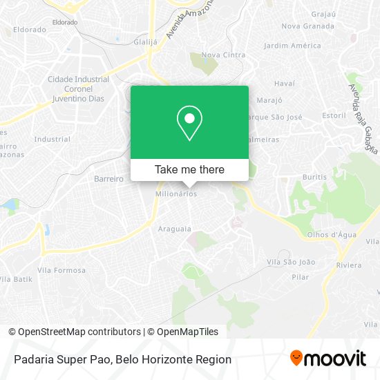 Padaria Super Pao map