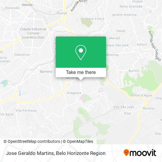 Mapa Jose Geraldo Martins