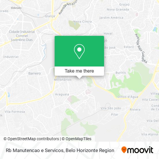Rb Manutencao e Servicos map