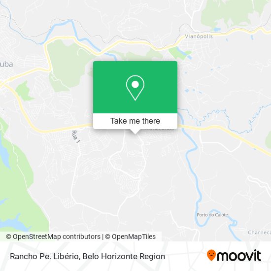 Rancho Pe. Libério map