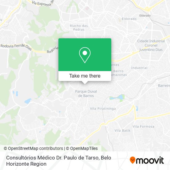 Consultórios Médico Dr. Paulo de Tarso map