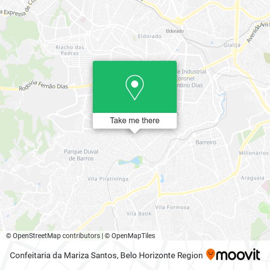 Confeitaria da Mariza Santos map