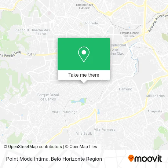 Point Moda Intima map