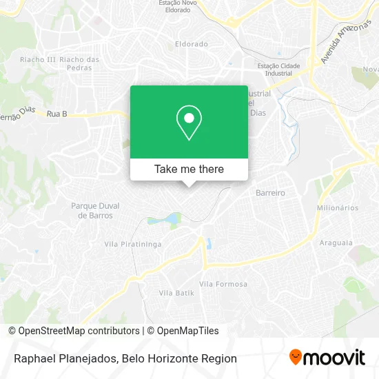 Raphael Planejados map