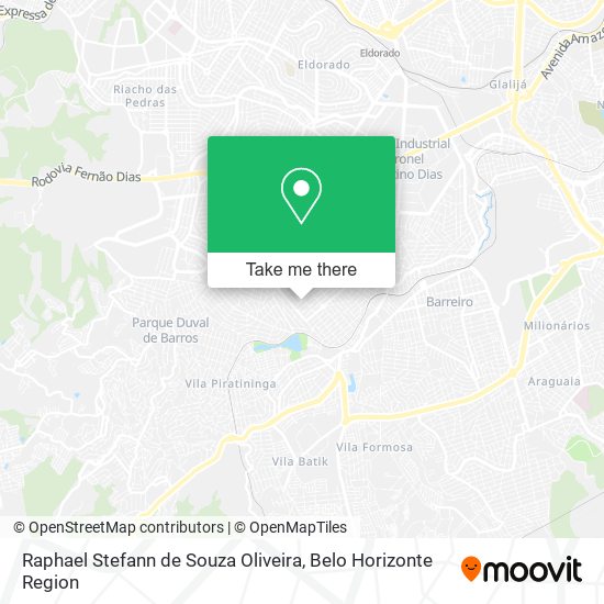 Raphael Stefann de Souza Oliveira map