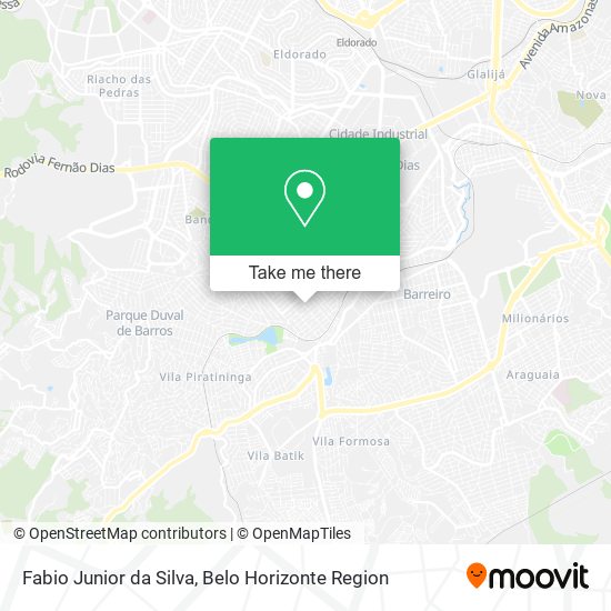 Fabio Junior da Silva map