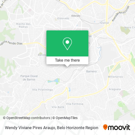 Wendy Viviane Pires Araujo map