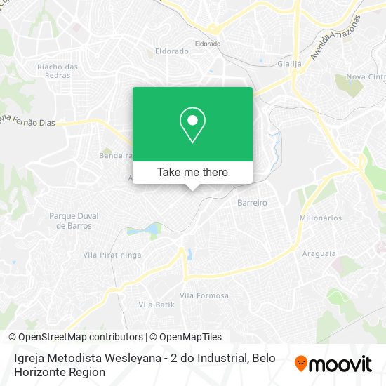Igreja Metodista Wesleyana - 2 do Industrial map