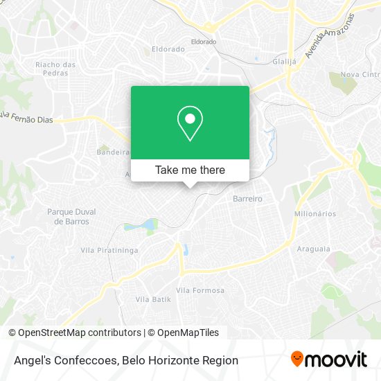 Angel's Confeccoes map