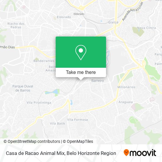 Casa de Racao Animal Mix map