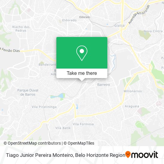 Tiago Junior Pereira Monteiro map