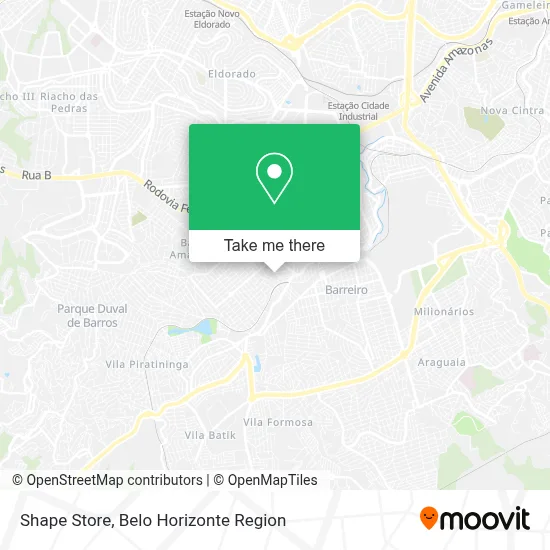 Shape Store map