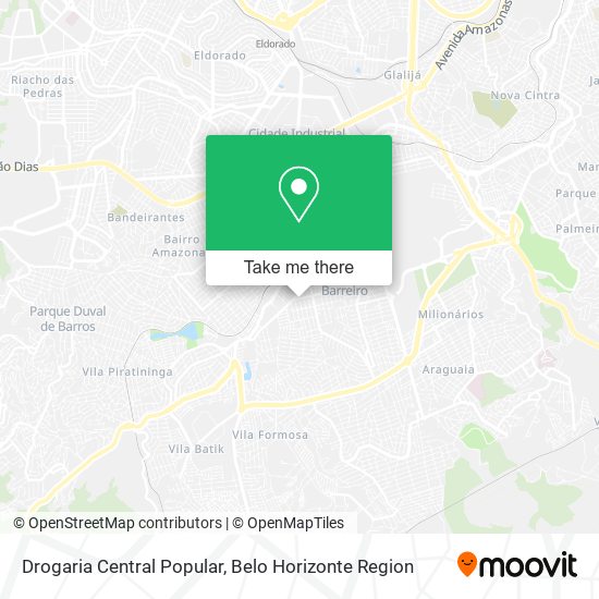 Drogaria Central Popular map