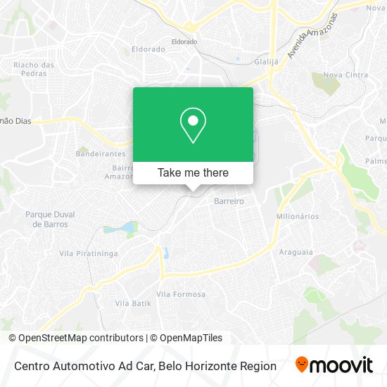 Centro Automotivo Ad Car map