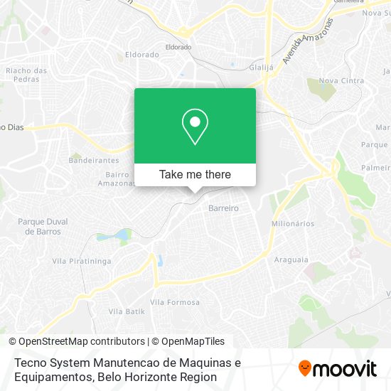Tecno System Manutencao de Maquinas e Equipamentos map