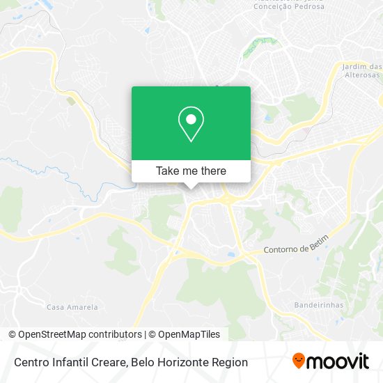Centro Infantil Creare map