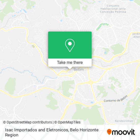 Isac Importados and Eletronicos map