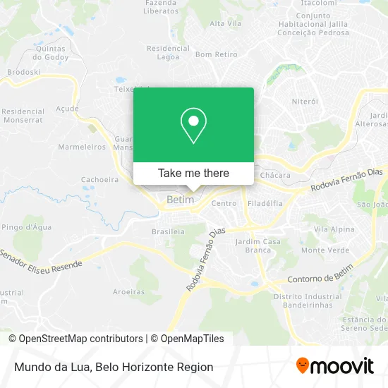 Mundo da Lua map